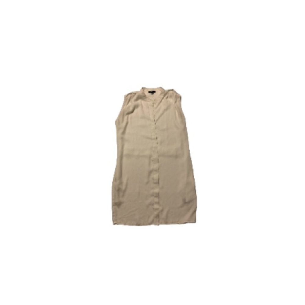 RUDSAK White Sleeveless Button Up Tunic - Women’s Size Large